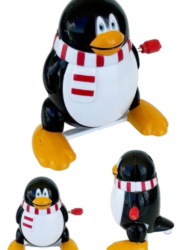 Flippin Peter Penguin Plastic Wind Up