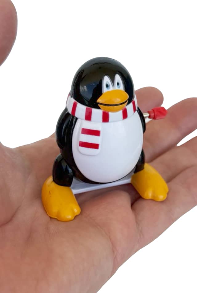 Flippin Peter Penguin Plastic Wind Up