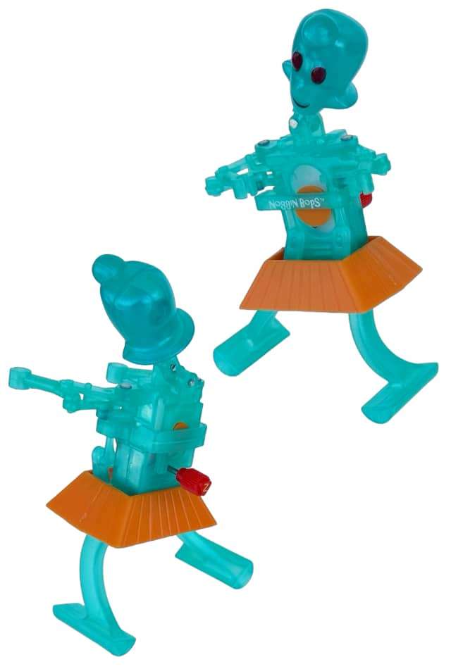 Molly Robot Noggin Bop Clear Blue