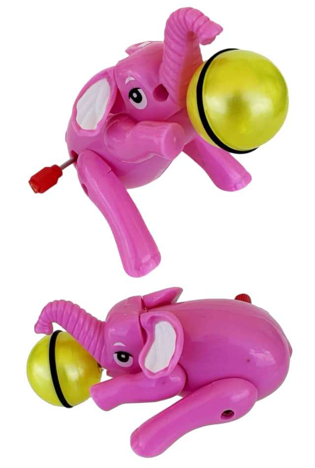 Eddie The Performing Pink Elephant Wind Up