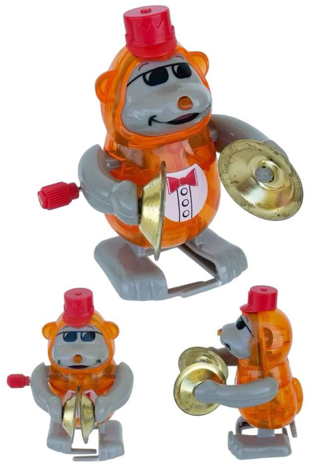 Clarence The Monkey Cymbals Windup