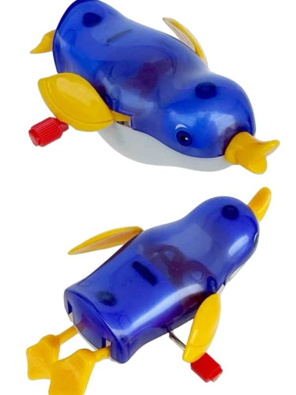 Priscilla Penguin Purple Swims Yellow Wings