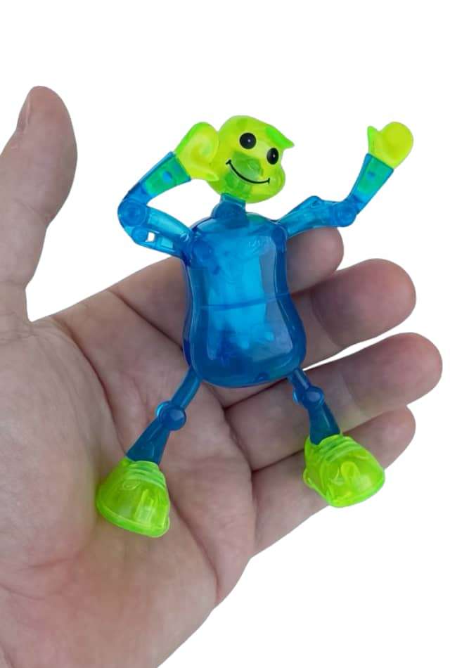 Larry The Slider Noggin Bop Green Robot