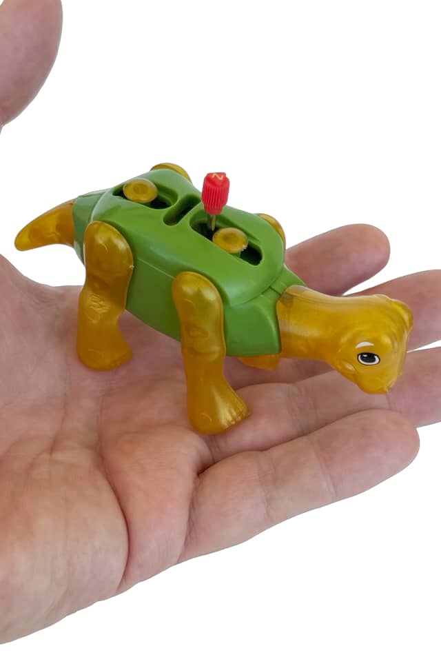 Brontosaurus Windup Walker Dinosaur Green
