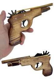 Tta2139 Wooden Rubberband Shooter 02 | Retrotoysusa.com
