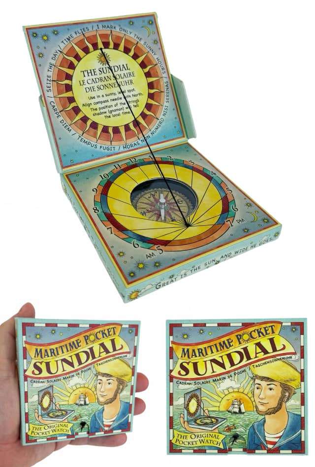 Maritime Pocket Sundial Science Kit