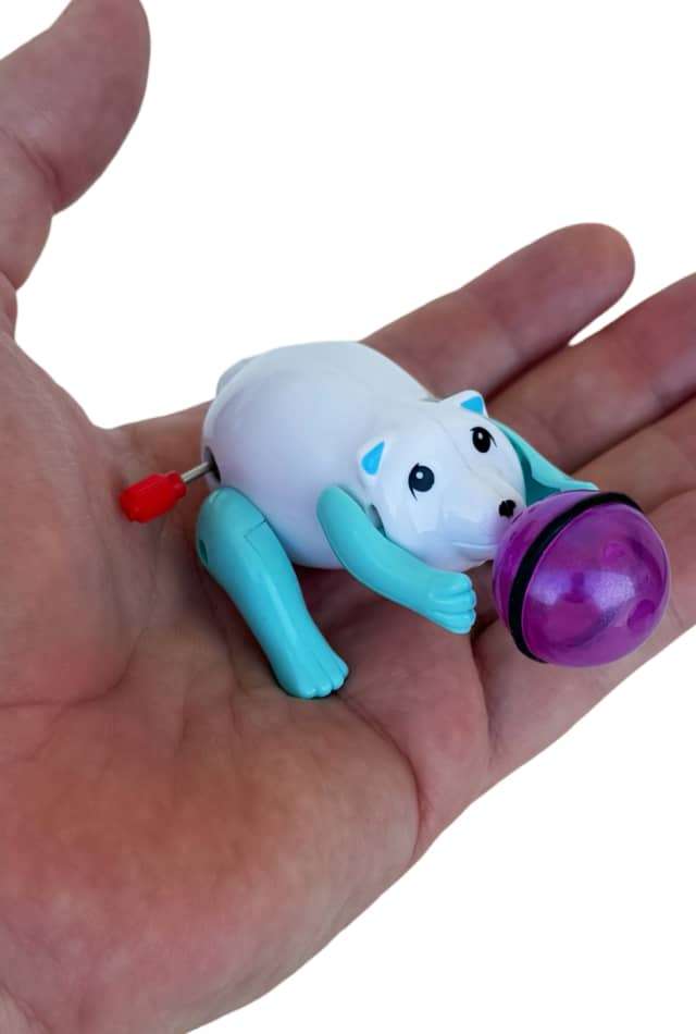 Polar Bear Windup Chilly Performing Toy