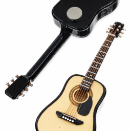 Classical Acoustic Wooden Guitar Magnet