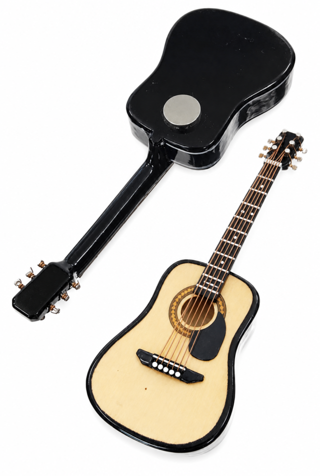 Classical Acoustic Wooden Guitar Magnet