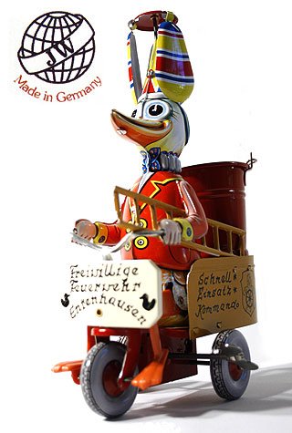 Fire Brigade Duck Made In Germany