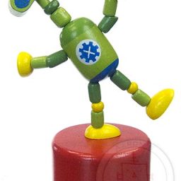 Goddard Green Robot Thumb Puppet