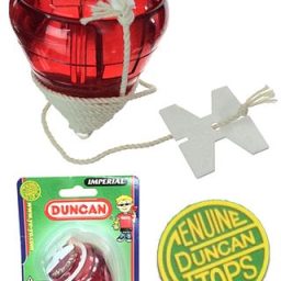 Duncan Imperial Spin Top Red