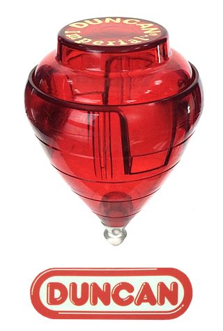 Duncan Imperial Spin Top Red