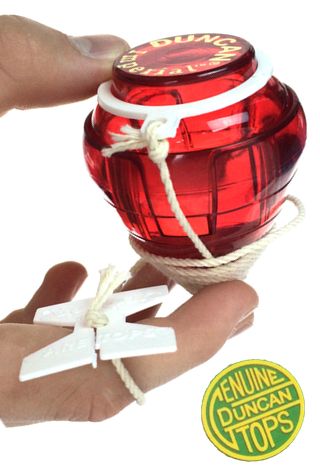 Duncan Imperial Spin Top Red