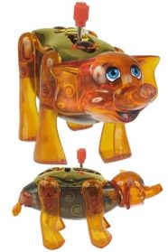 American Bald Eagle Balancing Bird Tin Toy