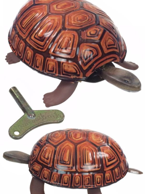 Walking Tortoise Tin Toy 1930 Original