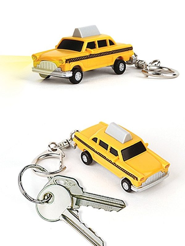 Taxi LED Keyring Lights and Honking
