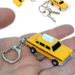 Taxi Led Keyring Lights And Honking
