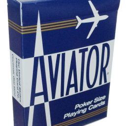 Aviator Playing Cards Blue Poker Size 1929