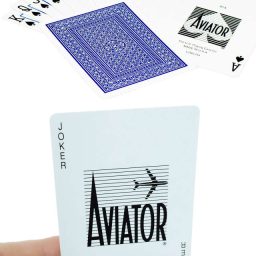 Aviator Playing Cards Blue Poker Size 1929