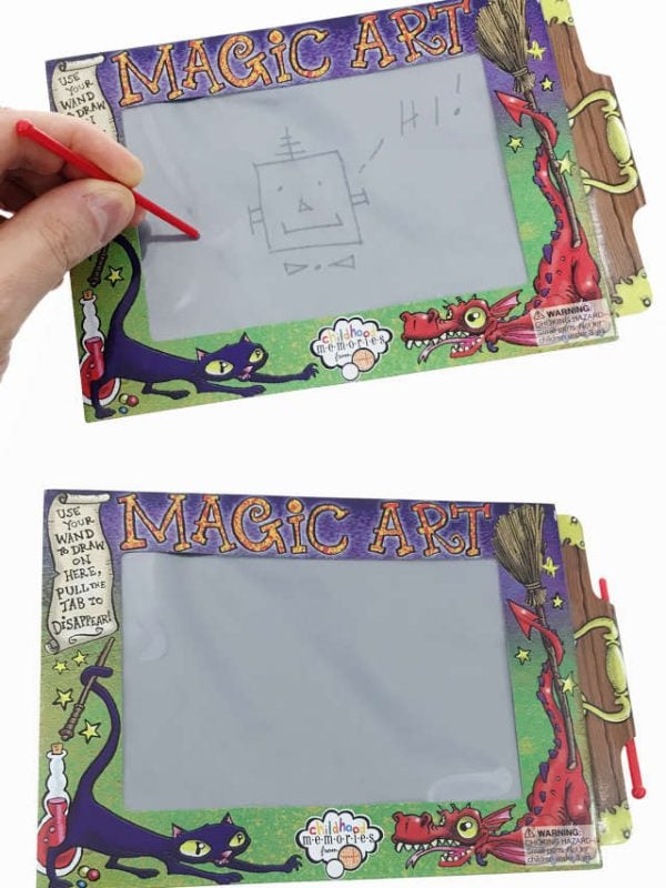 Mini Magic Art Drawing Tablet Slide Erase
