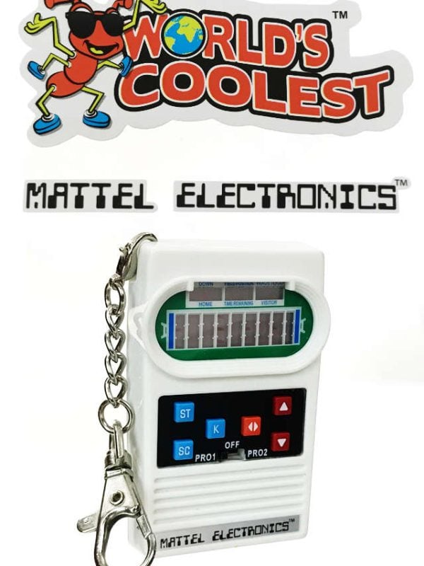 images Mini Mattel Football Game Smallest 1977 (Open Package for Photography)