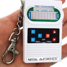 Mini Mattel Football Game Smallest 1977 (Open Package For Photography)