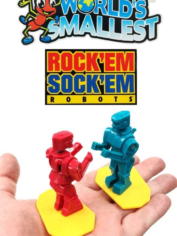 Rock'em Sock'em Robots Worlds Smallest