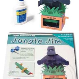 Jungle Jim Paper Wind up Kit (Glue Not Included)