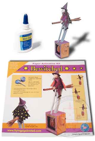 Bewitched Paper Wind up Kit (Glue Not Included)
