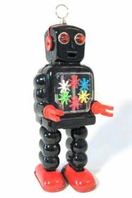 Red Robot Walking Pencil Sharpener - Sharpy