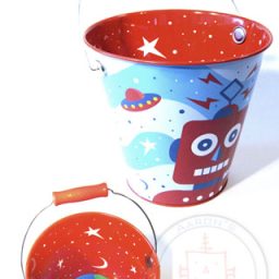 Rocket Robot Pail