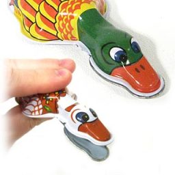 Duck Clicker Colorful Classic Tin Toy