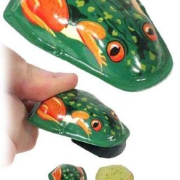 Deluxe Frog Clicker Tin Toy Treasure