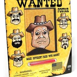 Western Wanted Poster Many Faces