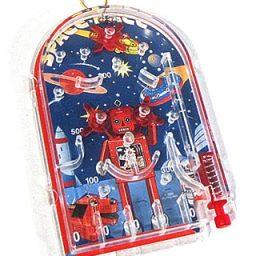 Rocket Robot Pinball Ornament