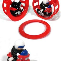 Motorcycle Acrobat on Wheel Wind Up