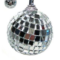 Mini Mirror Disco Ball Ornament 1976