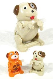 Hopping Puppy Tommy Tin Toy