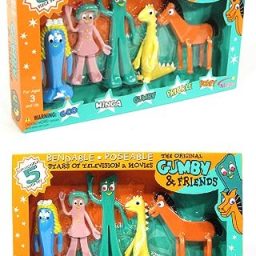 Gumby and Friends Complete Set Bendable