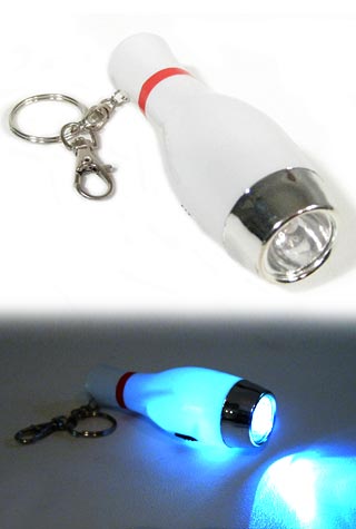 Bowling Pin Keychain Flashlight 1946