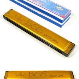 Golden Bee Harmonica 24 Holes