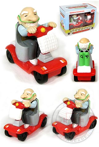 Speeding Grandads Wind Up Racing Set