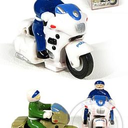 Police Speedy Motorcycle Pull Back (Includes One)
