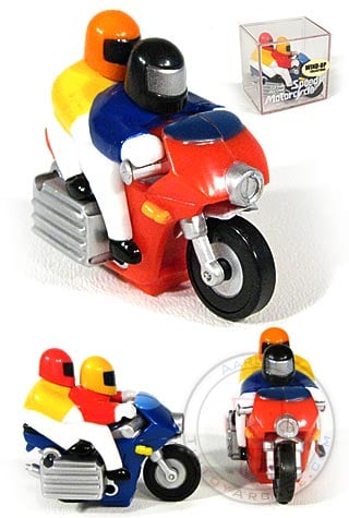 Route 66 Speedy Motorcycle Couple (Includes One)