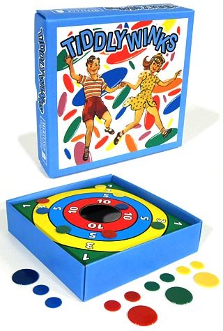 Tiddly Winks Target Classic Game 1950 UK