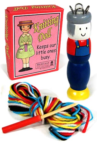 Knitting Doll Childrens Craft UK 1940