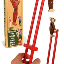 Wooden Monkey Trapeze Toy Classic