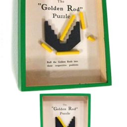 Golden Rod Vintage Wood Puzzle 1930