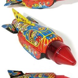 Sparking Space Fantasy Rocket 1960